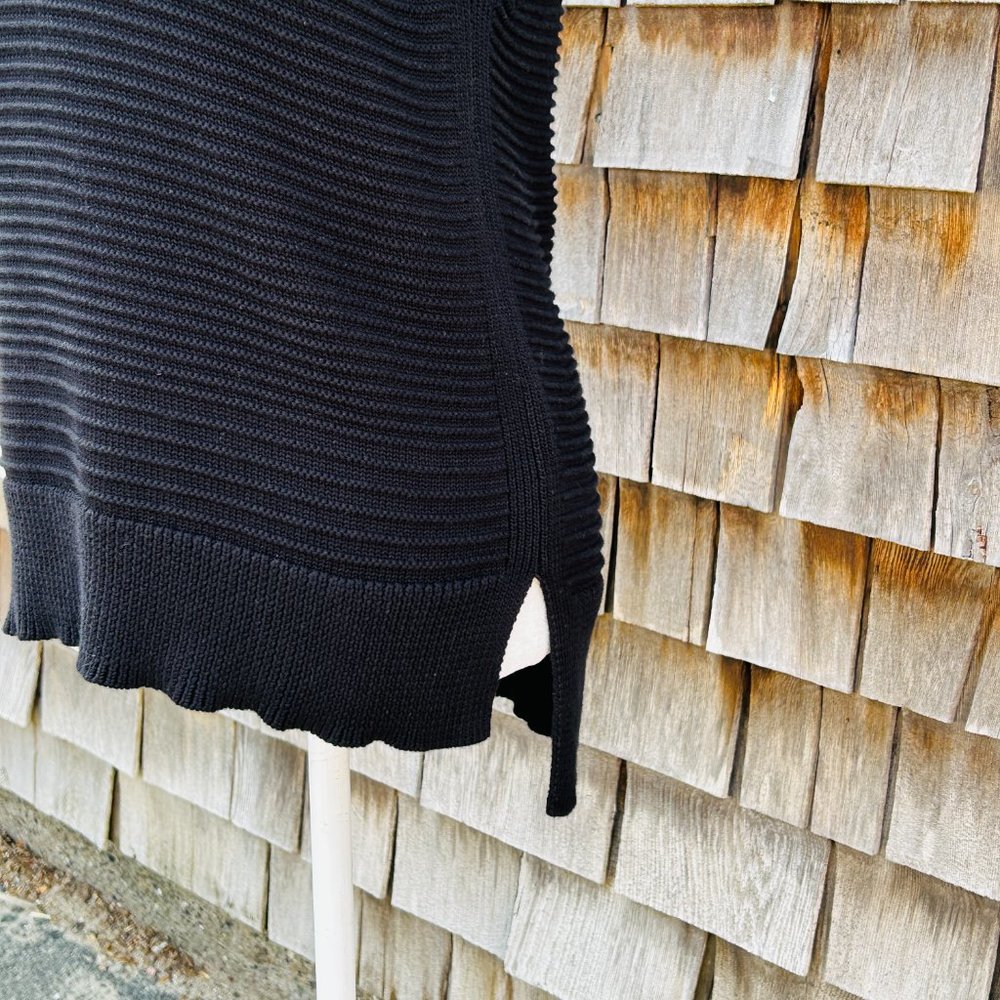 Margaret O'Leary Black Elaine Knit Tank Sweater (size L) - Picture 3 of 11